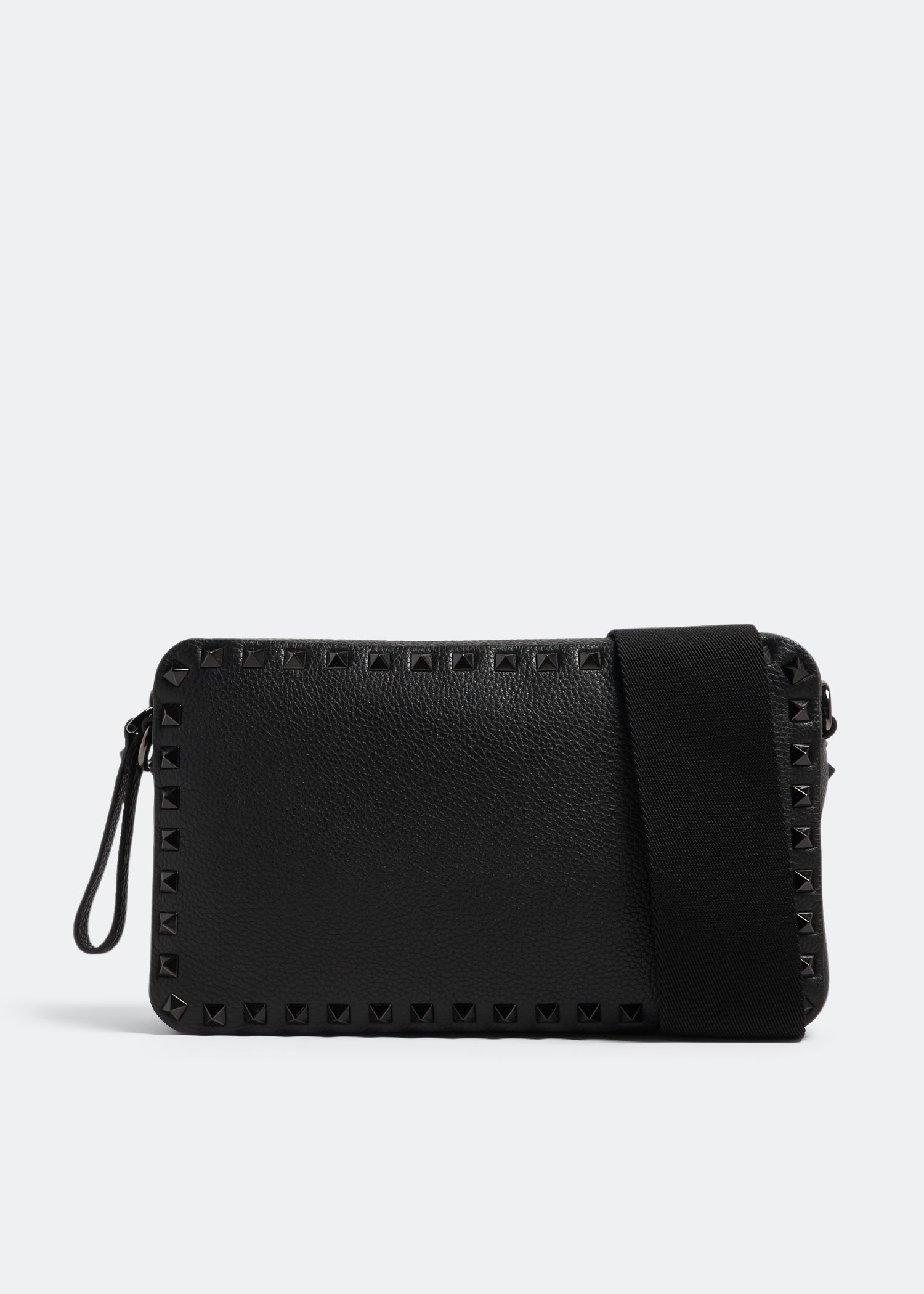 

Rockstud messenger bag, Black