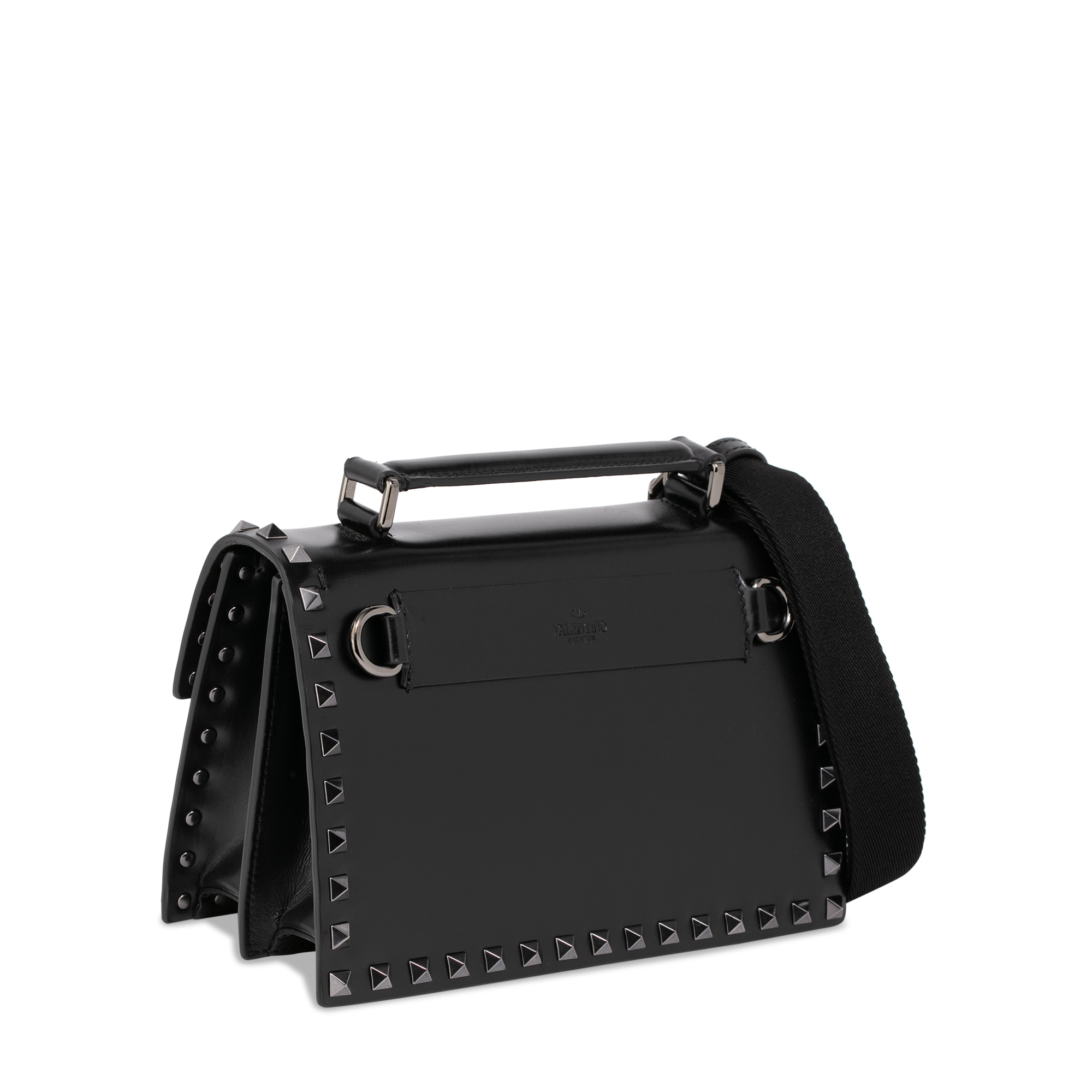 

Rockstud messenger bag, Black