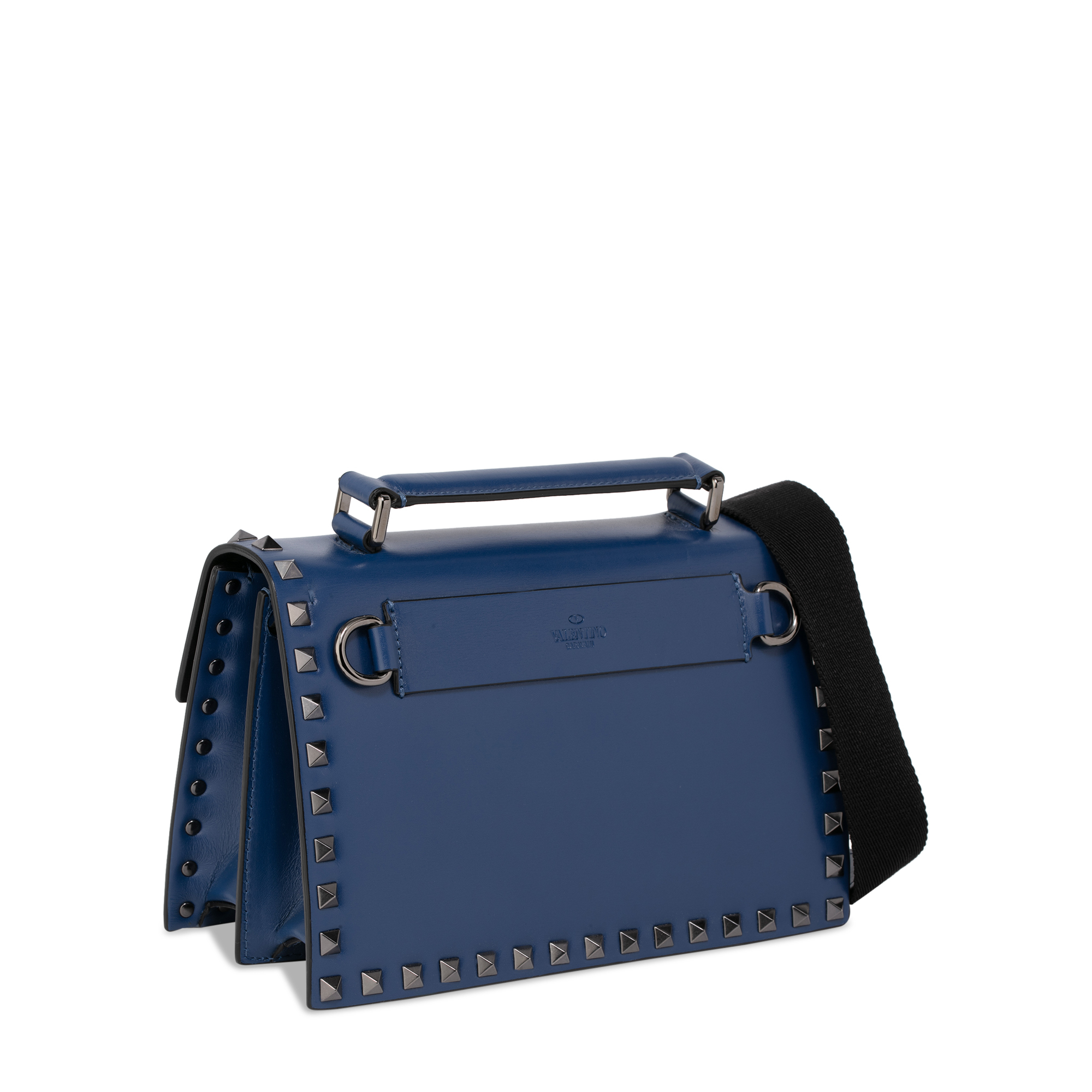 

Rockstud messenger bag, Blue