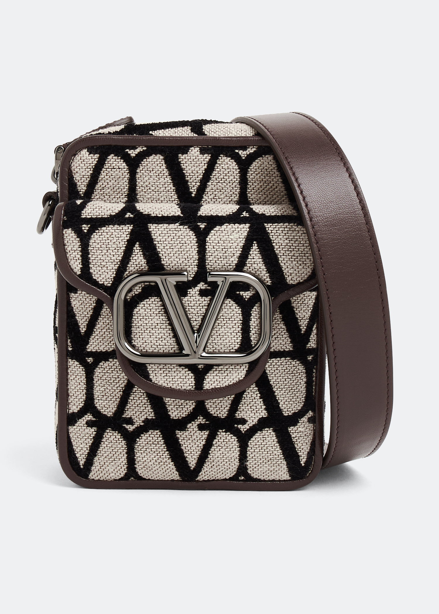 

Mini Locò Toile Iconographe shoulder bag, Beige