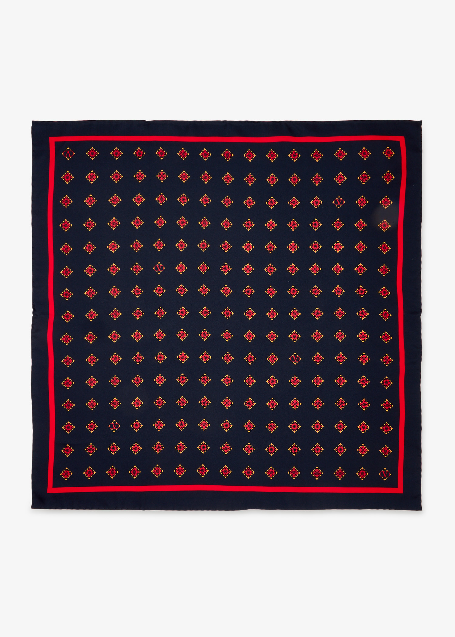 

Opticool silk scarf, Printed