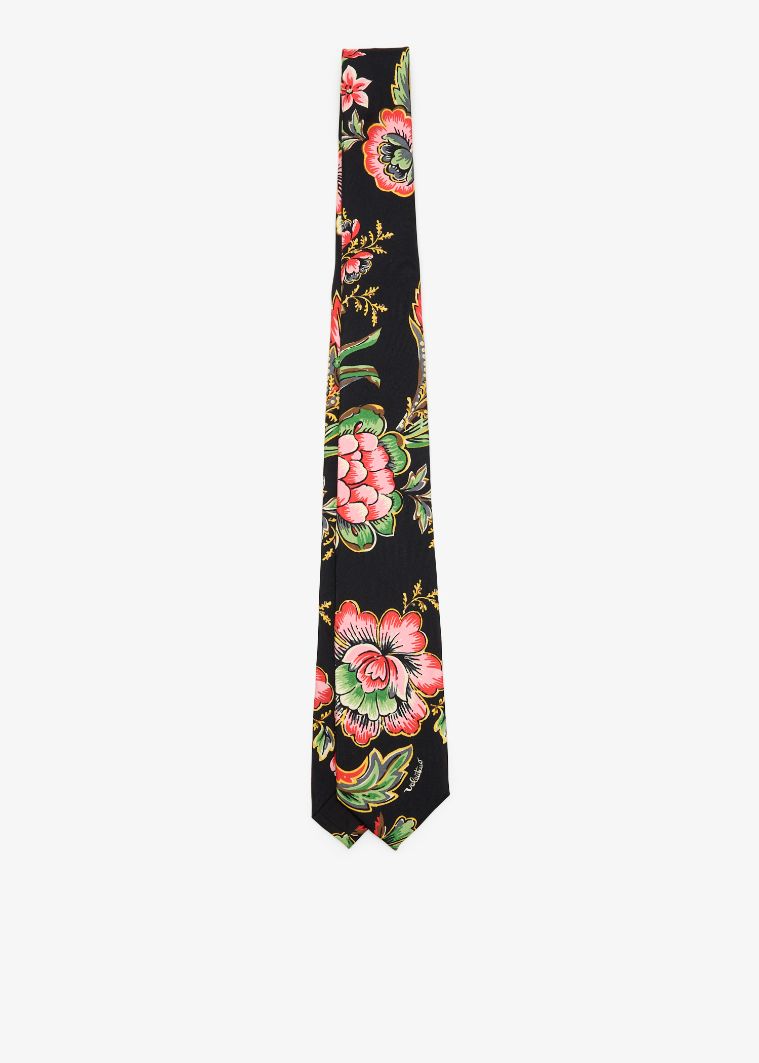 

Papier Floral silk tie, Printed
