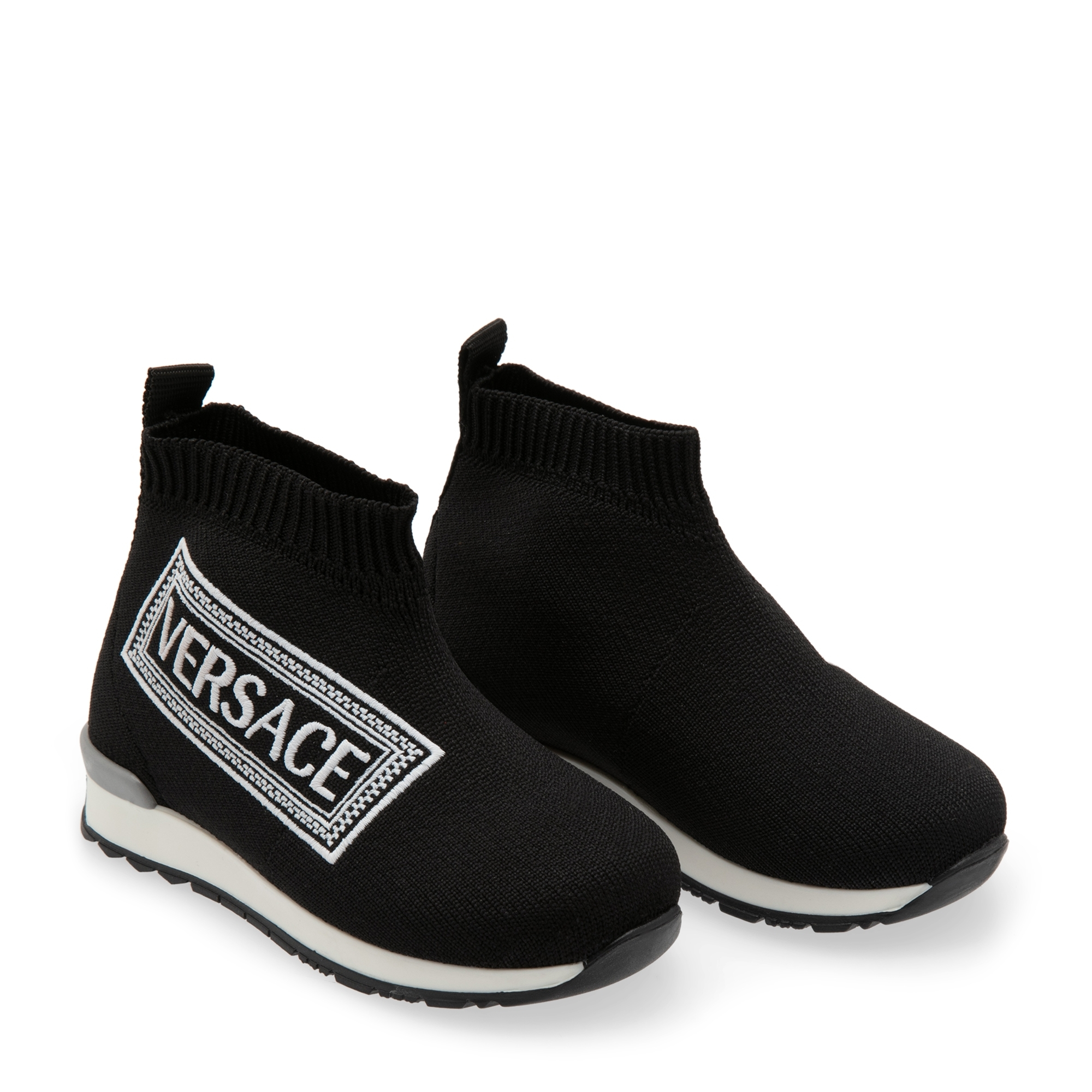 

High-top sock sneakers, Black