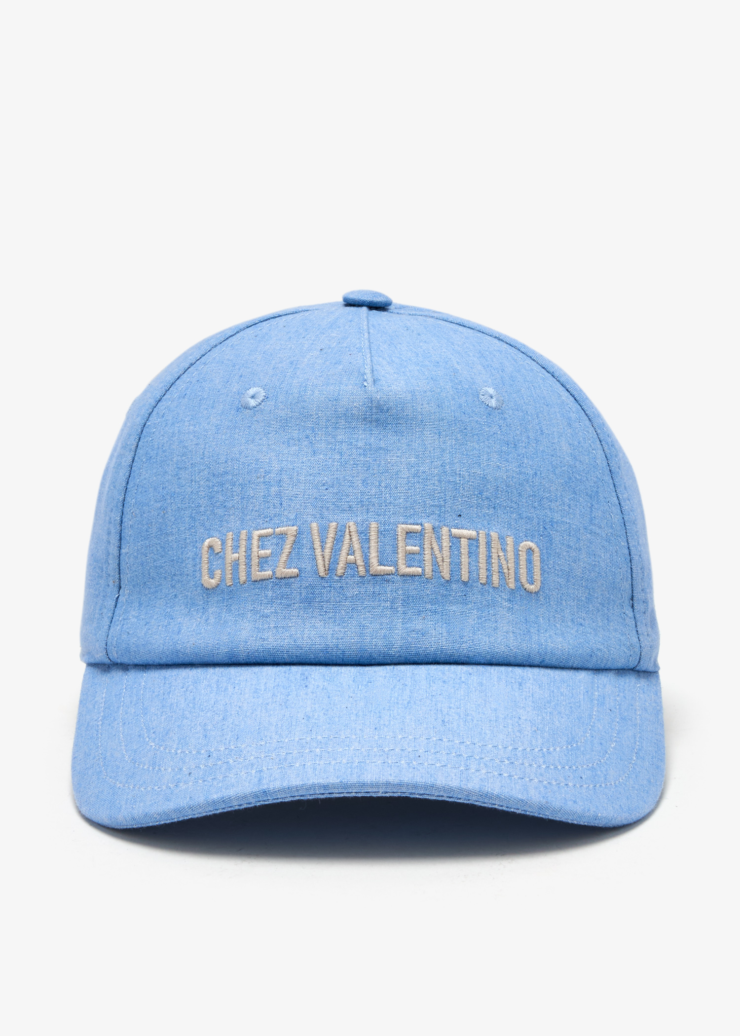 

Chez Valentino baseball hat, Blue