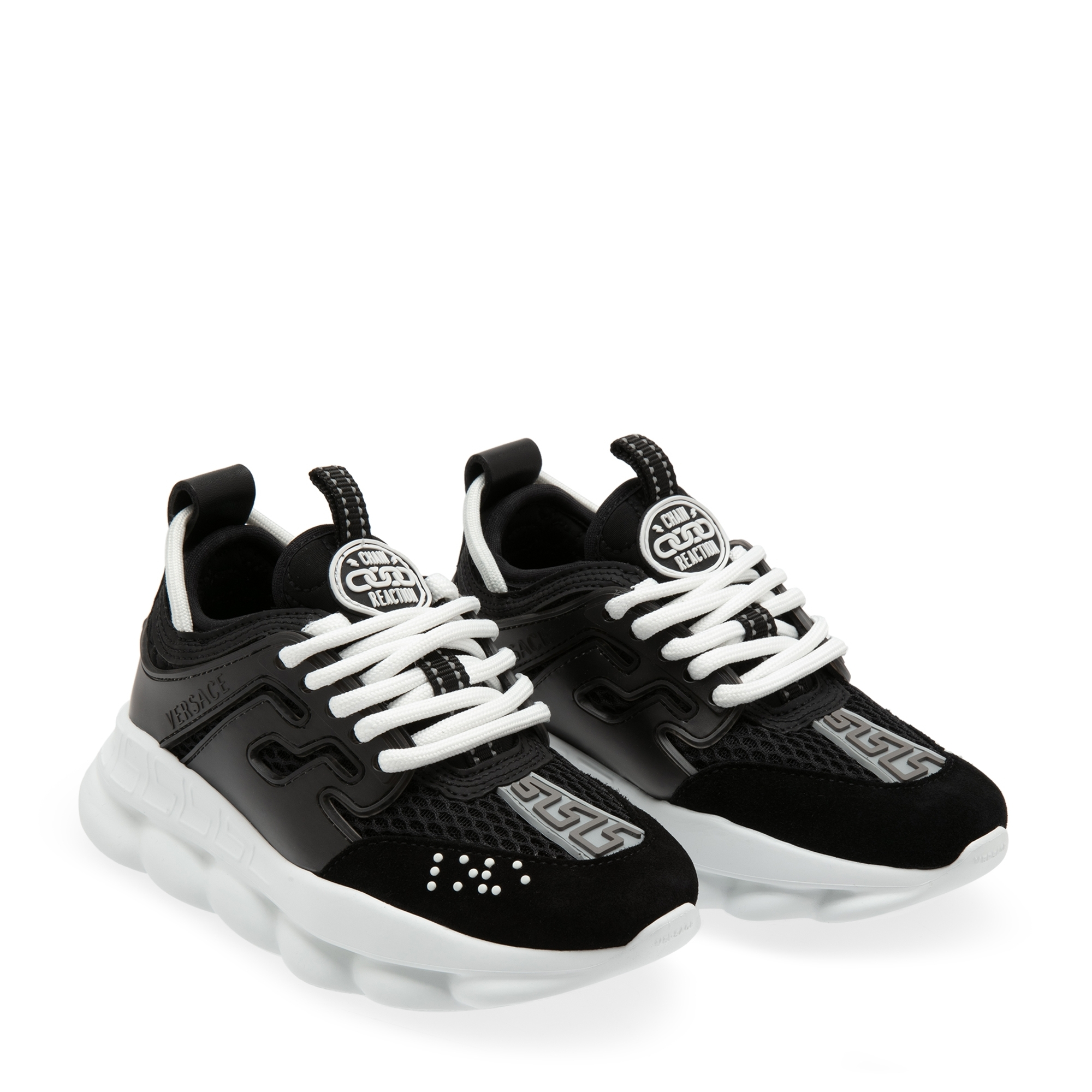 

Chain-linked sneakers, Black