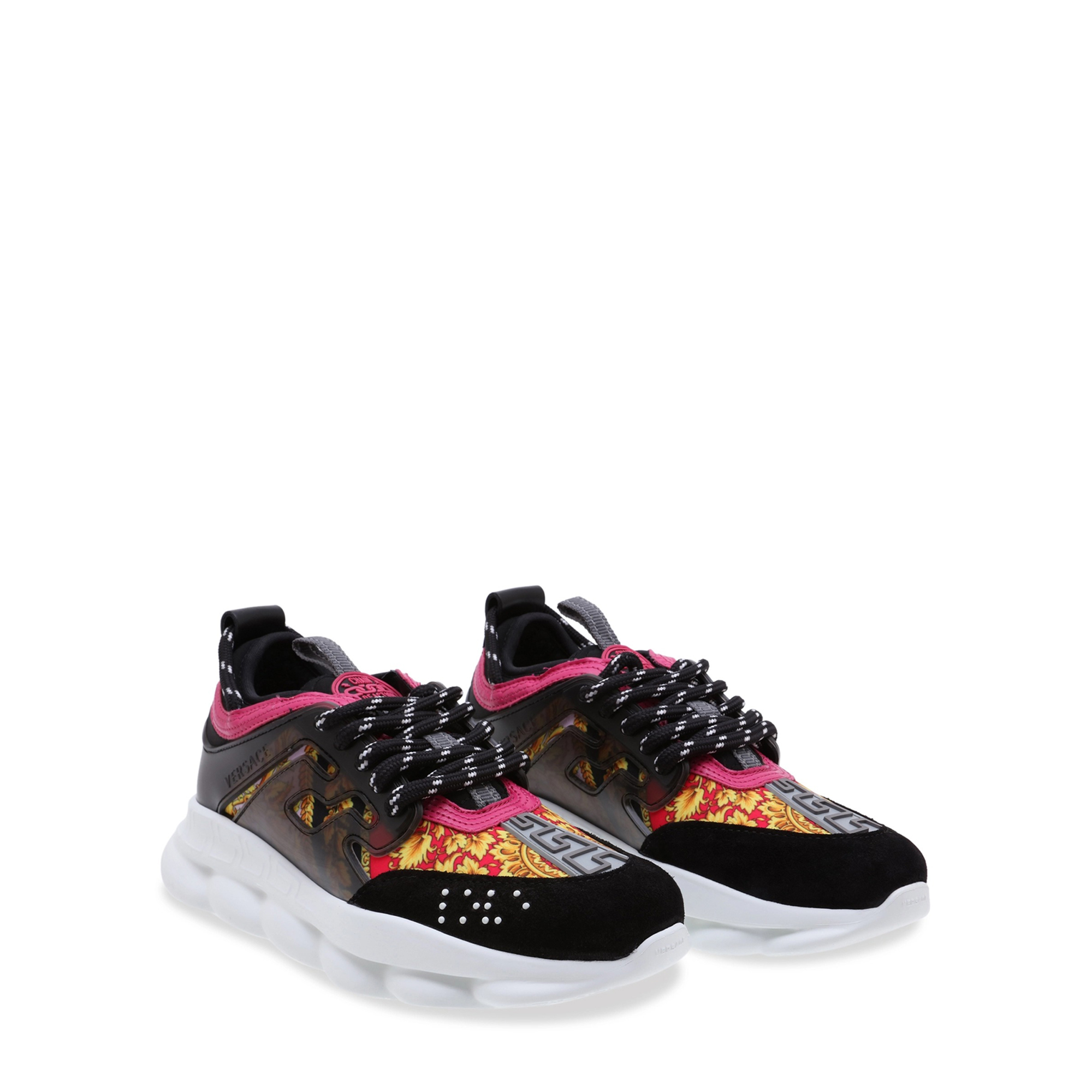 

Print fabric sneakers, Pink