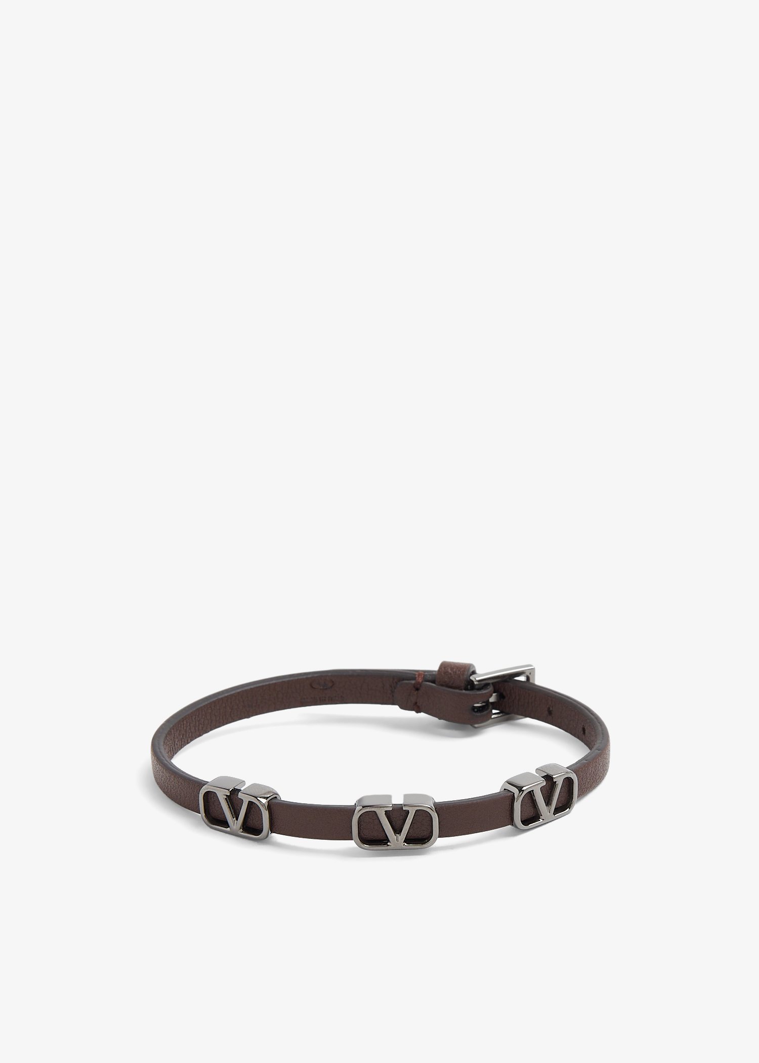 

VLogo Signature bracelet, Brown