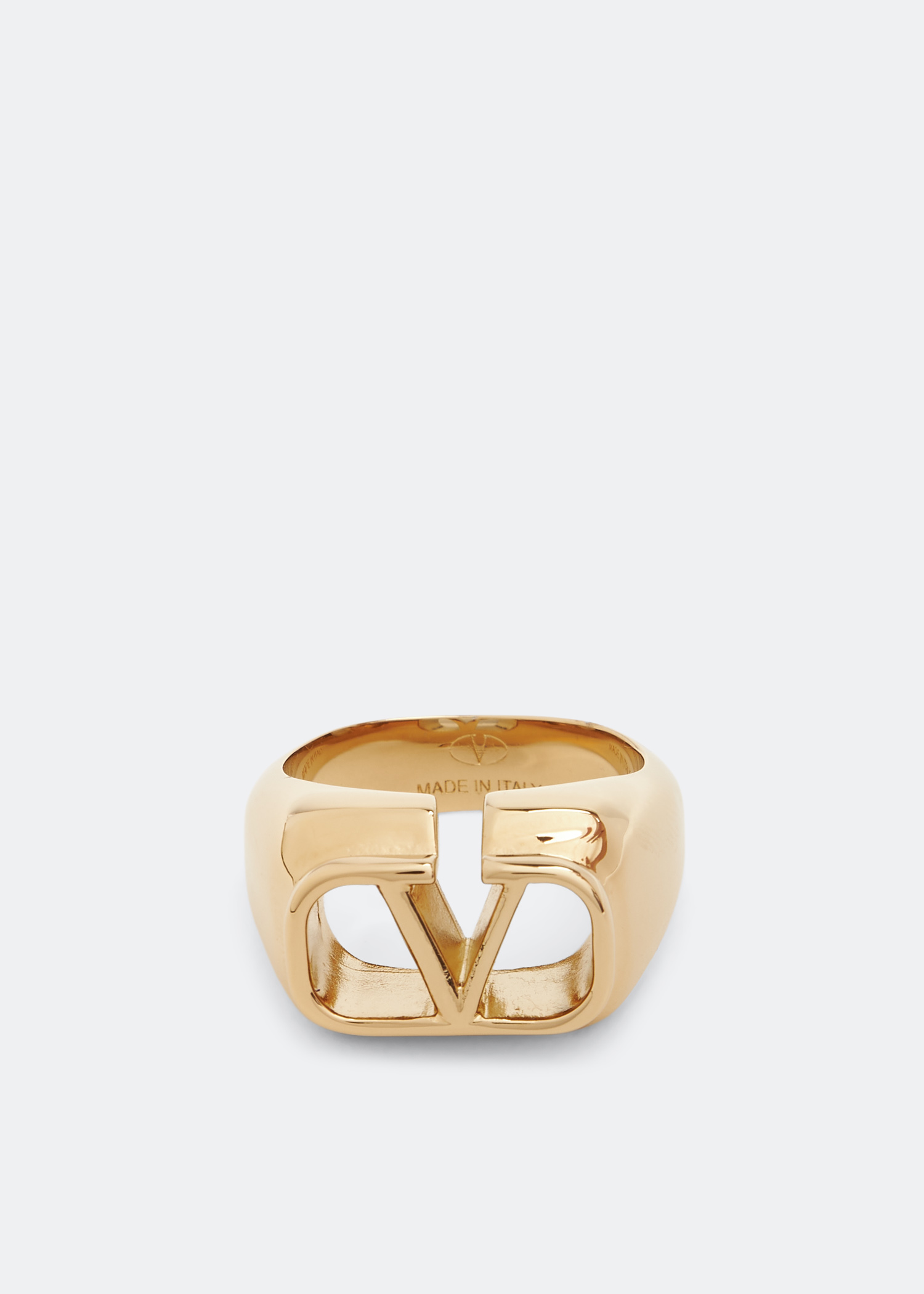 

VLogo Signature ring, Gold