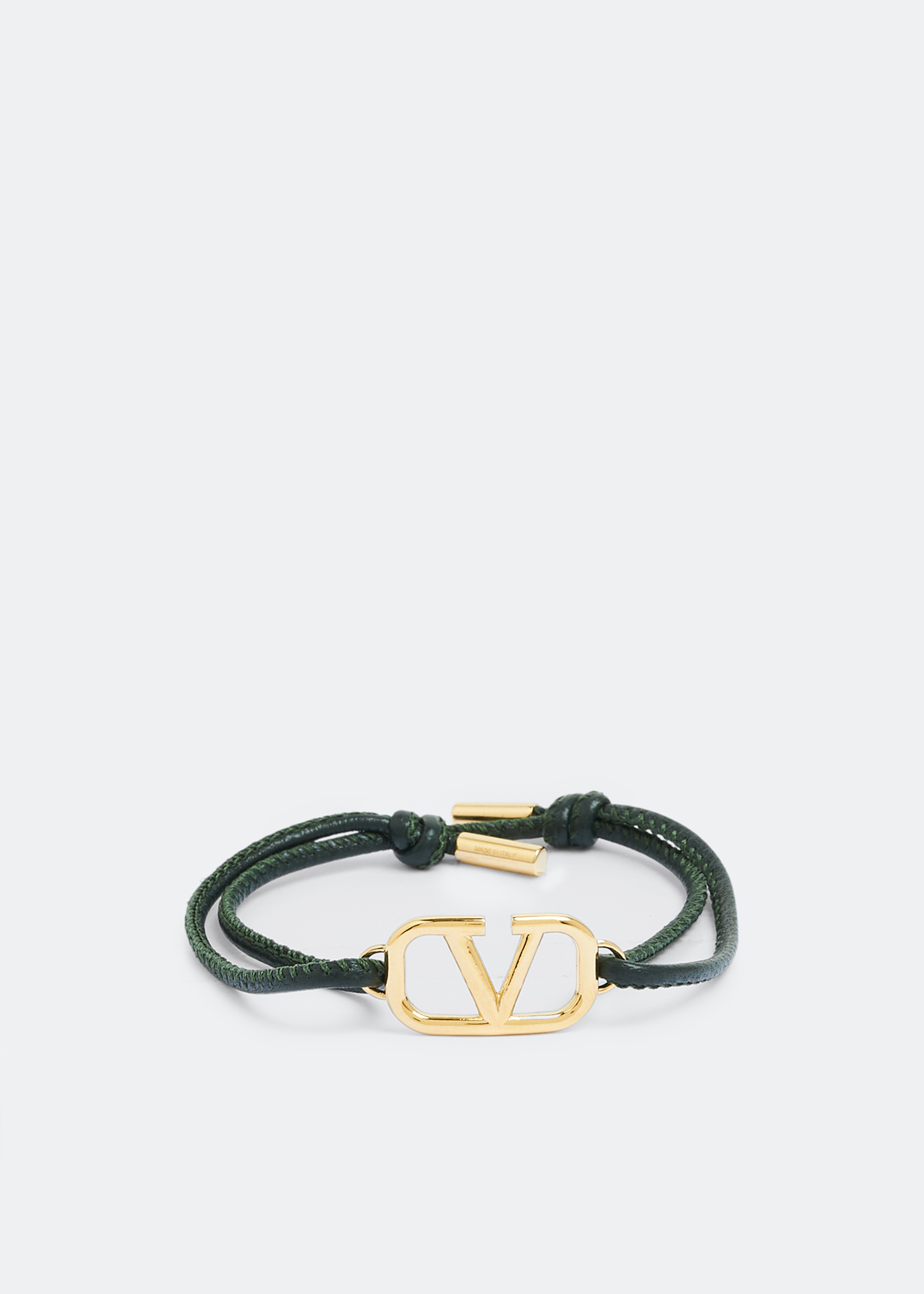 

VLogo Signature bracelet, Green