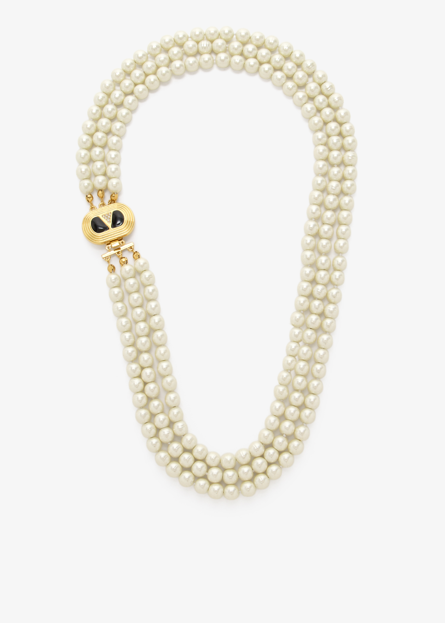 

Ovalette necklace, Gold