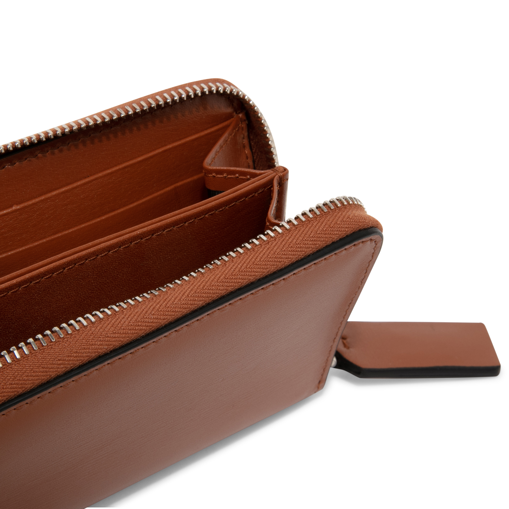 

VLogo Signature mini wallet, Brown