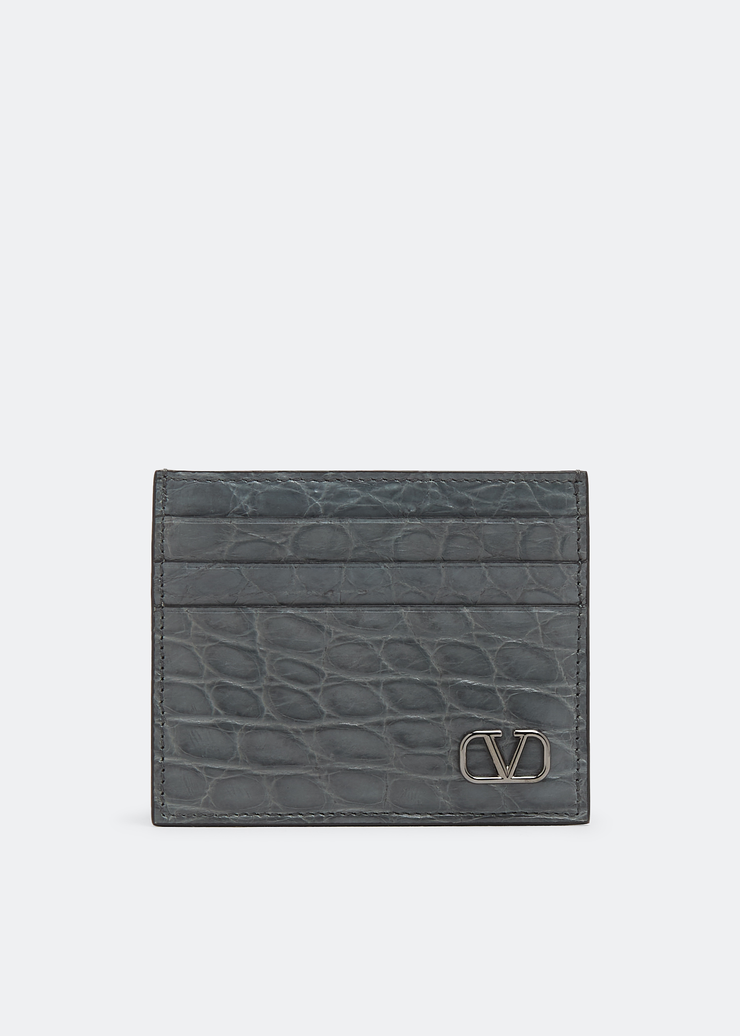 

Mini VLogo Signature cardholder, Grey