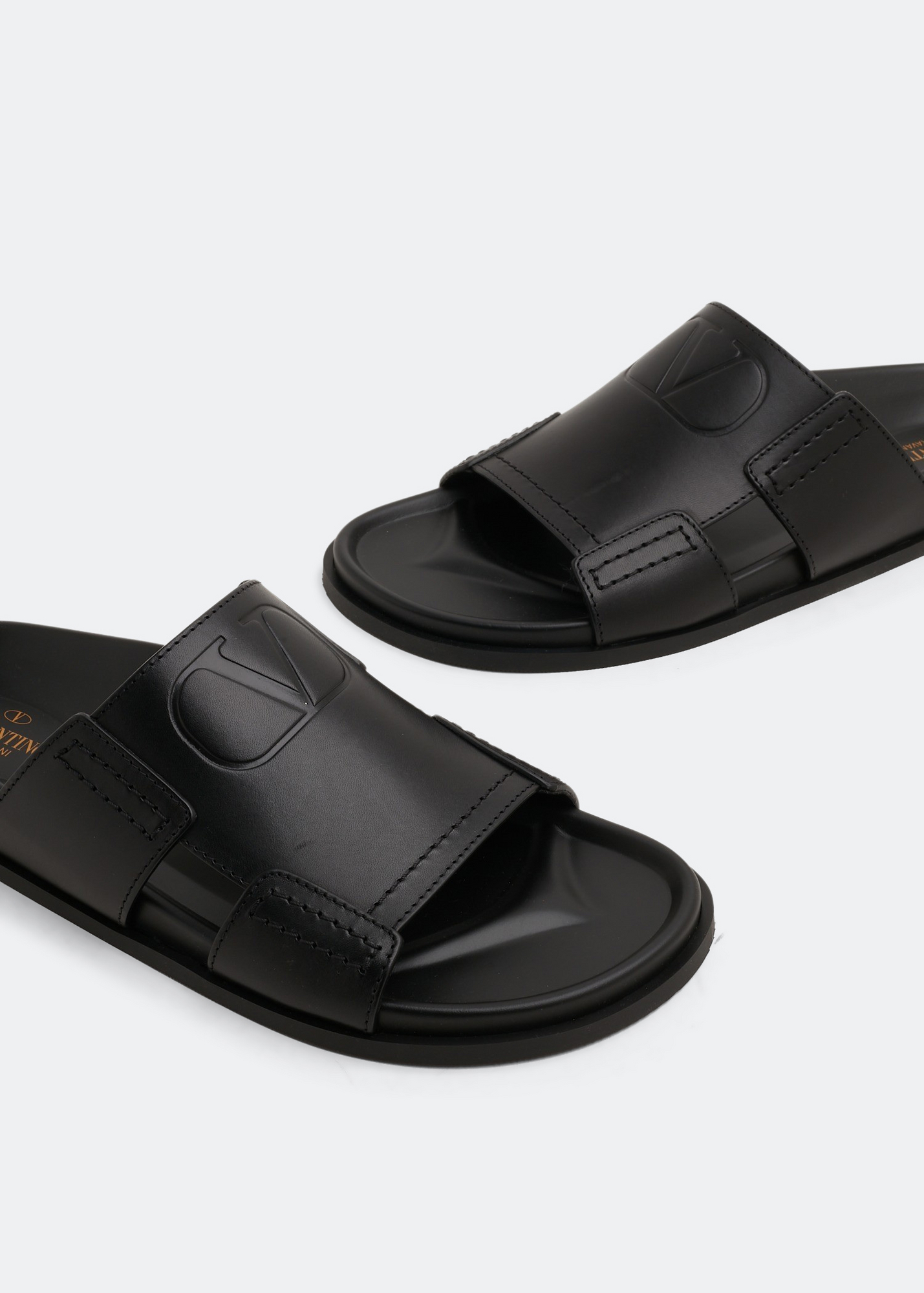 

VLogo Signature sandals, Black