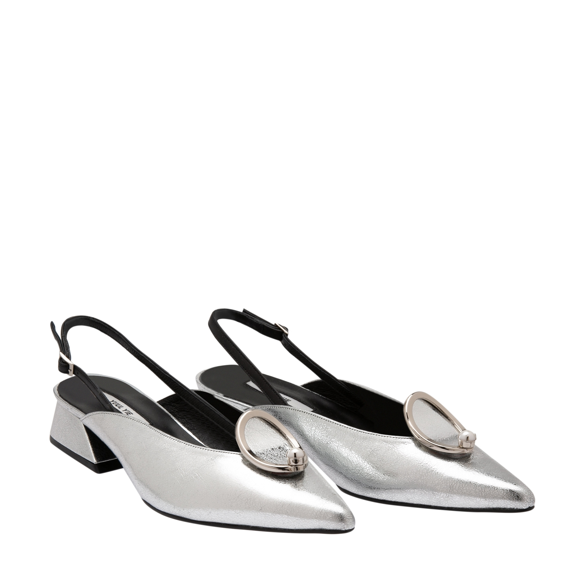 

Zizi slingback pumps, Silver