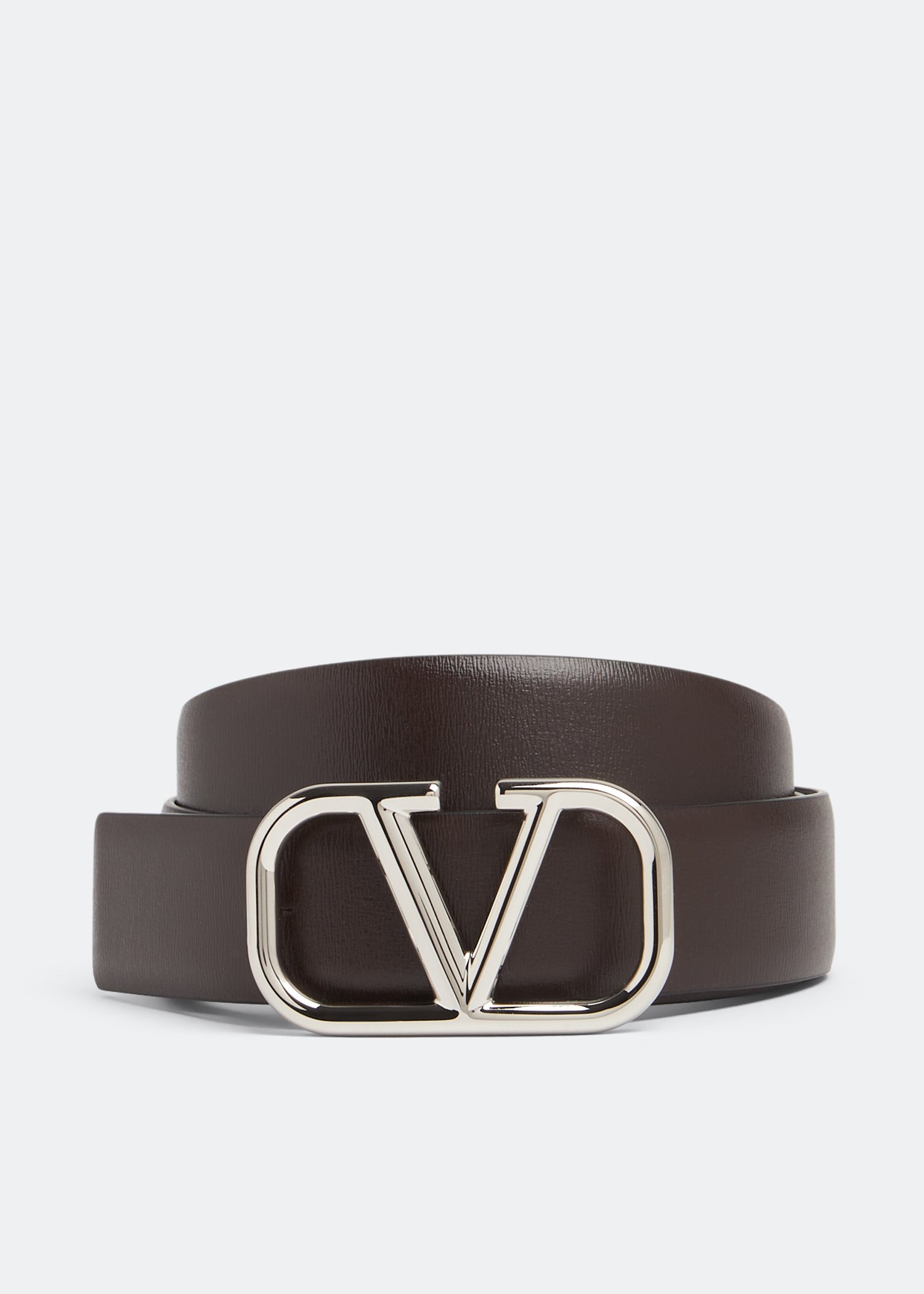 

VLogo Signature belt, Brown