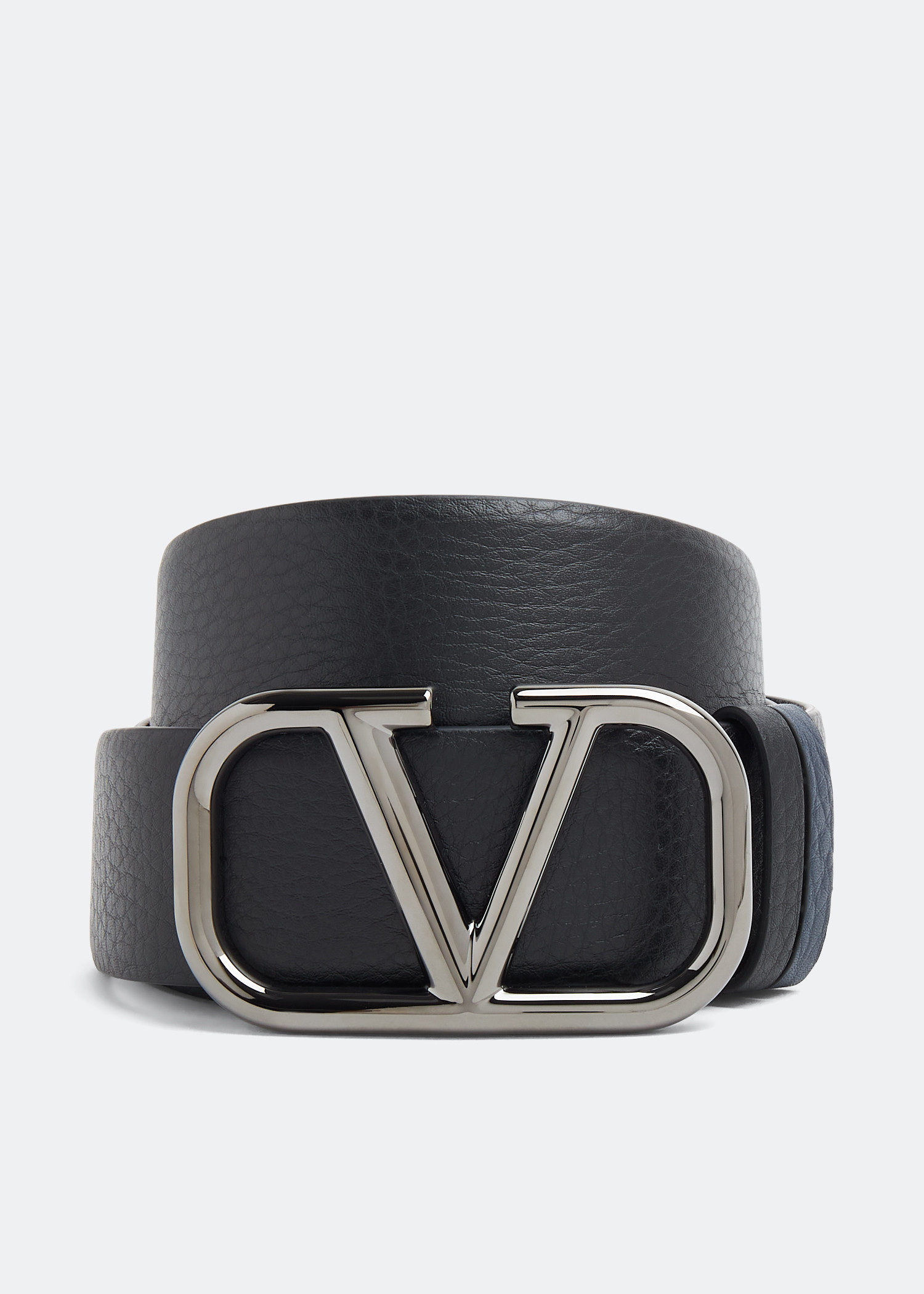 

VLogo Signature reversible belt, Black