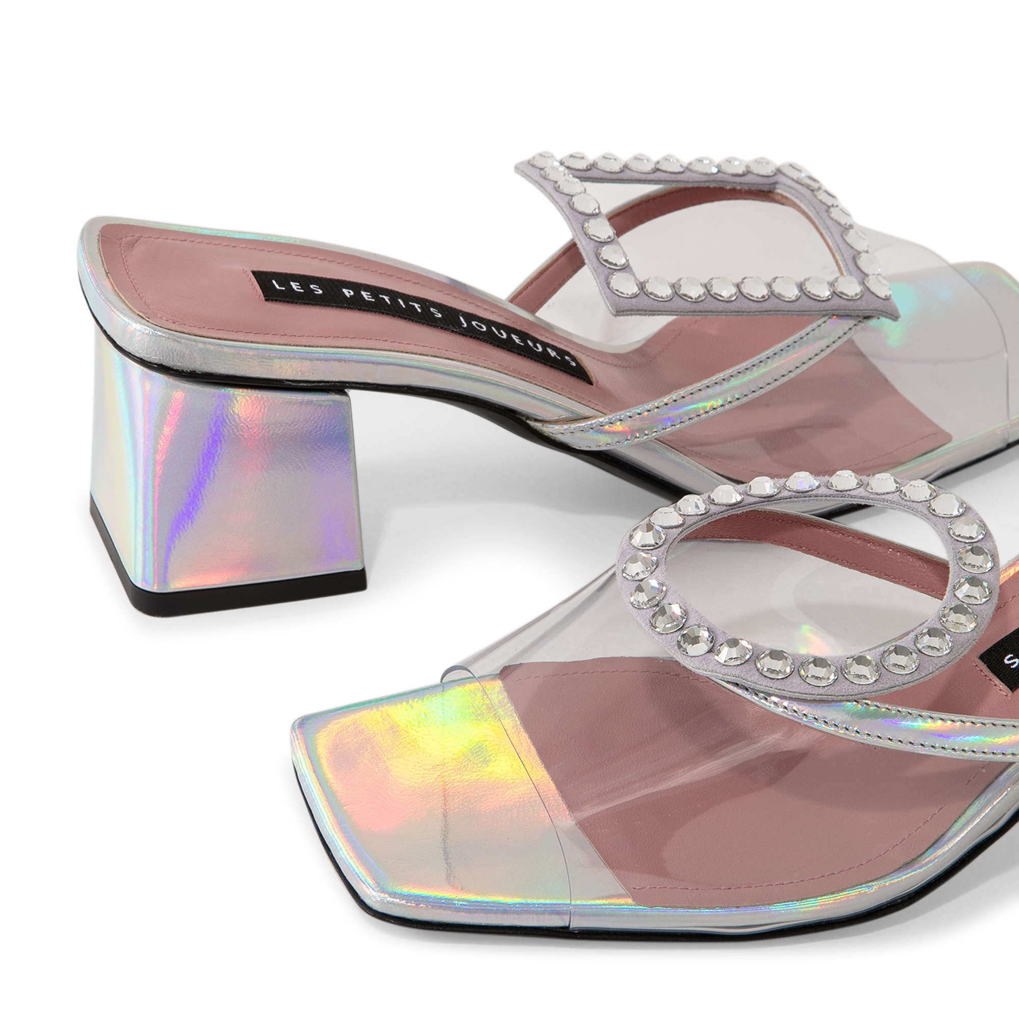 

Zahir sandals, Silver